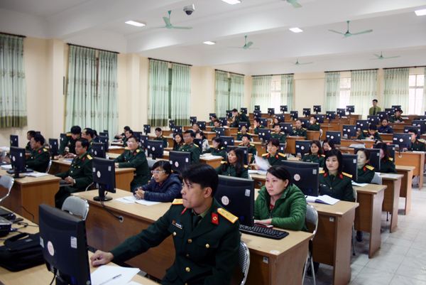 Tập huấn sử dụng phần mềm Quản lý công văn số cho các đơn vị thuộc khối Hiệu bộ - Học viện Quân y